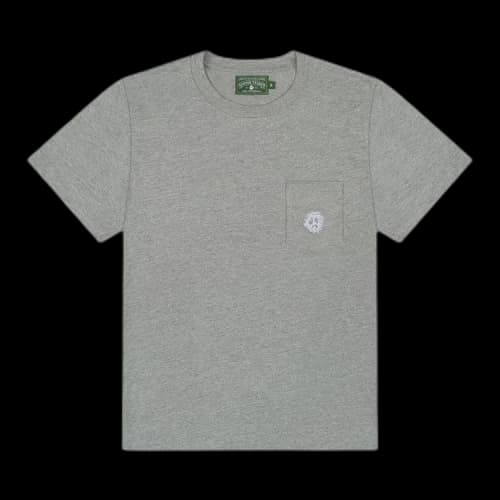 Denim Tears Peace Wreath Pocket Tee 'Grey'