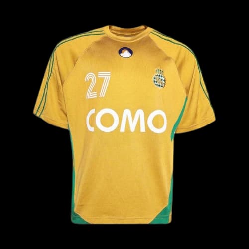 Rhude 27 Jersey Tee 'Yellow/Green'