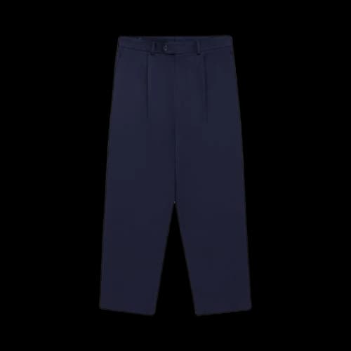 Aimé Leon Dore Single-Pleated Gabardine Trouser 'Navy'