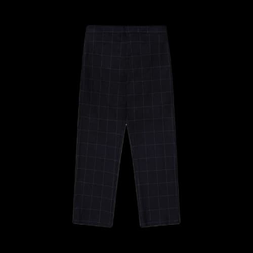 Aimé Leon Dore Windowpane Elasticated Waist Suit Trouser 'Navy Windowpane'