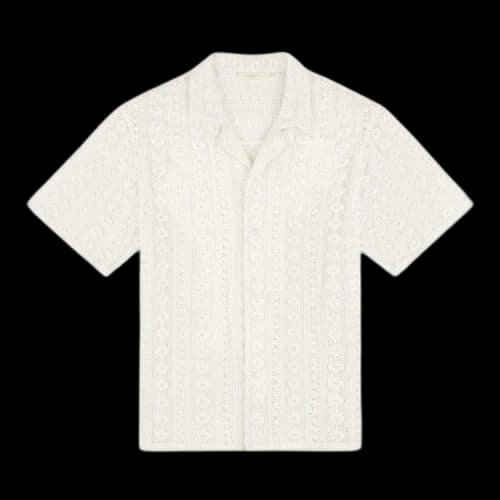 Aimé Leon Dore Lace Resort Shirt 'Pristine'