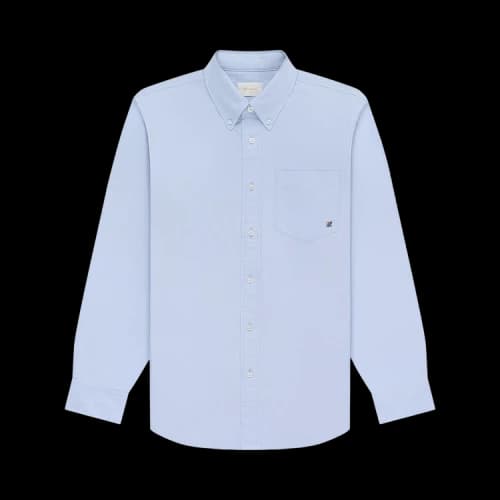 Aimé Leon Dore Crest Oxford Shirt 'Oxford Blue'