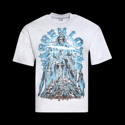 Warren Lotas Mountain Cemetery T-Shirt 'Heather Grey'