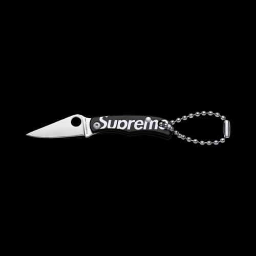Supreme x Spyderco Bug Knife 'Black'