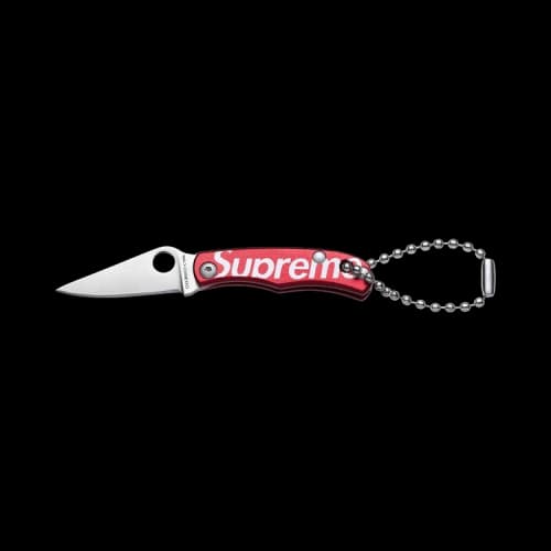 Supreme x Spyderco Bug Knife 'Red'
