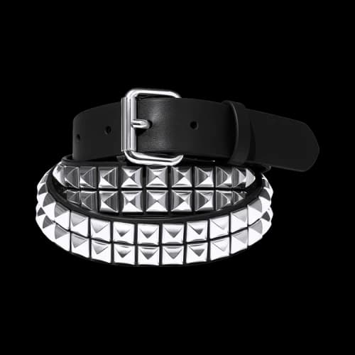 Supreme Studded Leather Belt 'Black'
