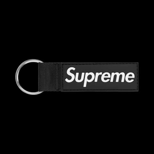 Supreme Webbing Keychain 'Black'