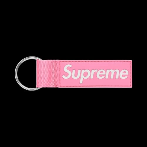 Supreme Webbing Keychain 'Pink'