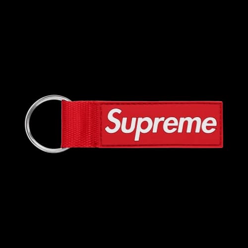 Supreme Webbing Keychain 'Red'