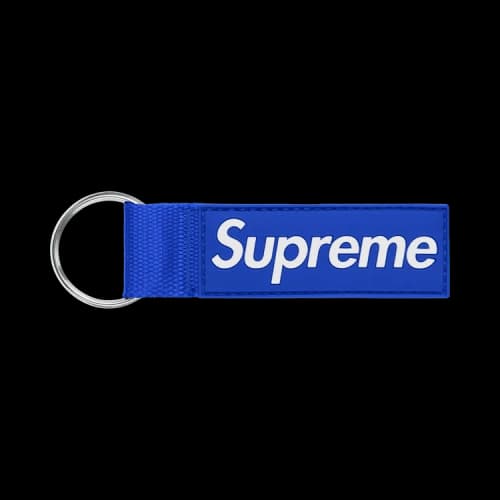 Supreme Webbing Keychain 'Royal'