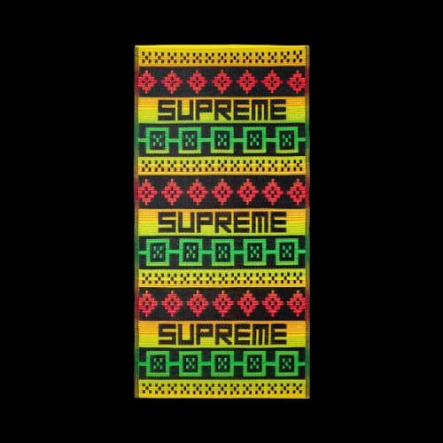 Supreme x Sosenap Plastic Mat 'Yellow'