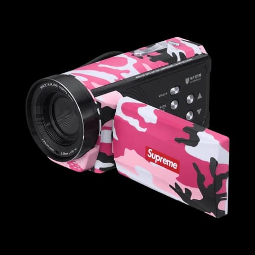 Supreme x Minolta MN4K300WP Waterproof Camcorder 'Pink Camo'