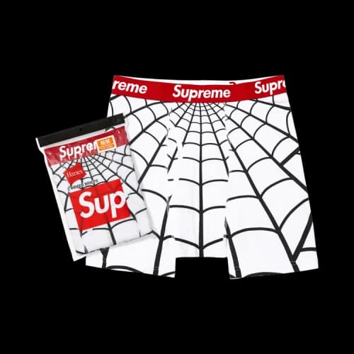 Supreme x Hanes Spider-Man Boxer Briefs (2 Pack) 'White'