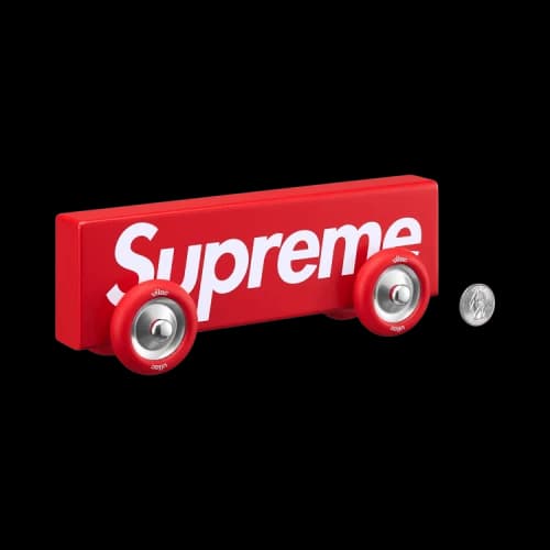 Supreme x Vilac Box Logo Car 'Red'
