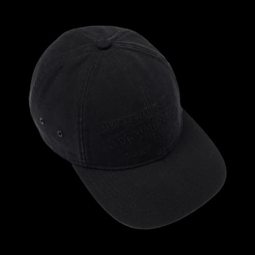 Denim Tears Mono Adg Stamp Cap 'Black'