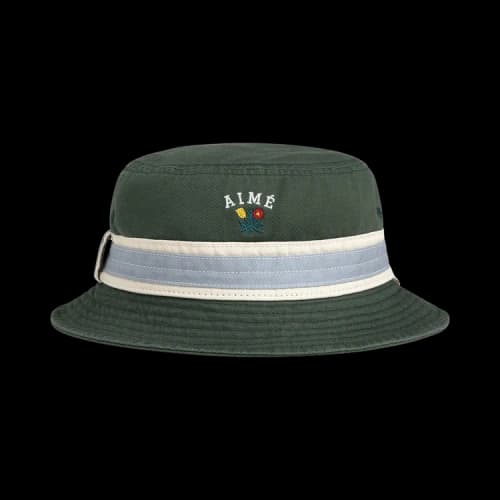 Aimé Leon Dore Crest Bucket Hat 'Deep Sea'