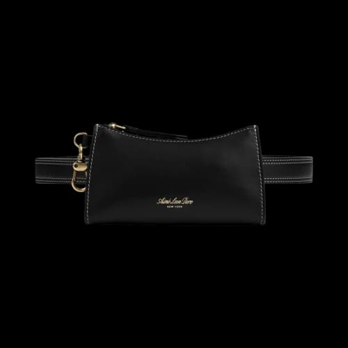 Aimé Leon Dore Convertible Leather Belt Bag 'Black'