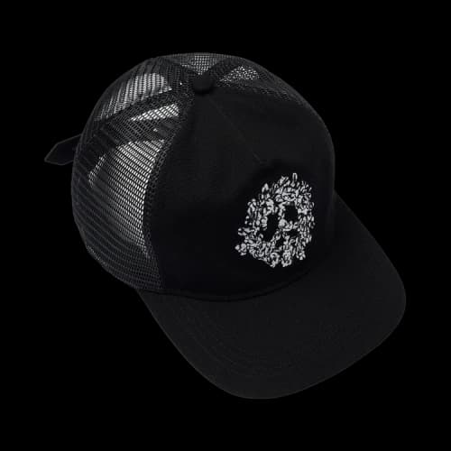 Denim Tears Peace Wreath Trucker Hat 'Black'