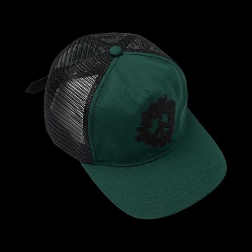 Denim Tears Peace Wreath Trucker Hat 'Green'