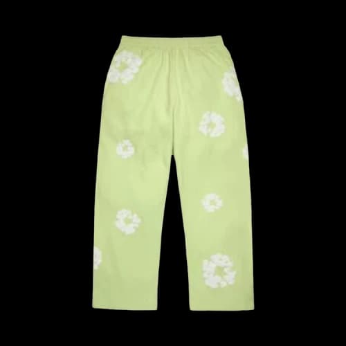 Denim Tears Cotton Wreath Baggy Sweatpants 'Mint'