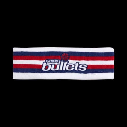Supreme x Mitchell & Ness Teams Headband 'White'