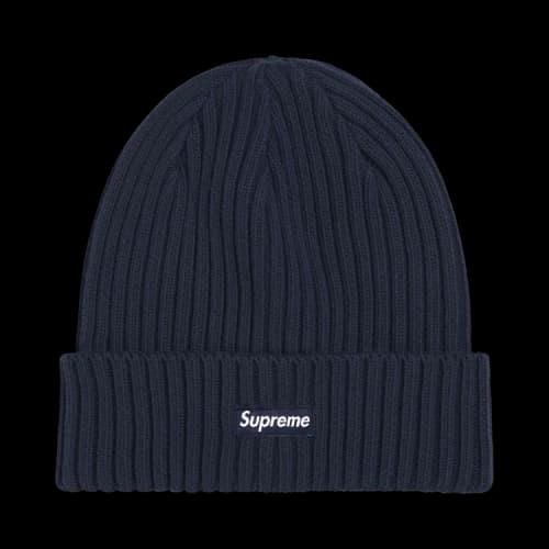 Supreme Overdyed Beanie 'Navy'