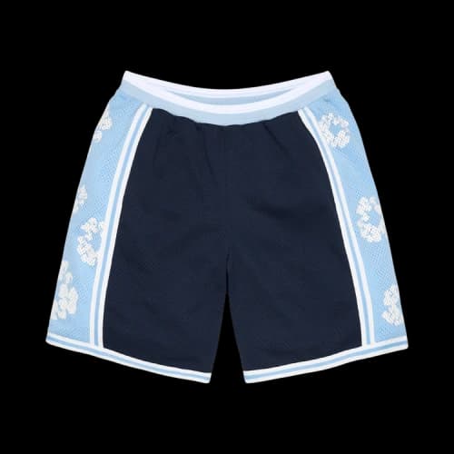 Denim Tears Cotton Wreath Olaf Shorts 'Blue'