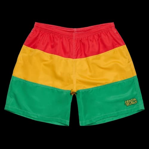 Denim Tears Every Tear Swim Trunks 'Red/Yellow/Green'