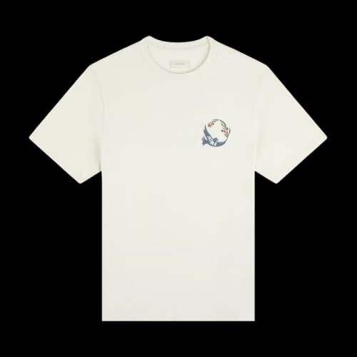 Aimé Leon Dore Woodblock Dove Tee 'Whisper White'