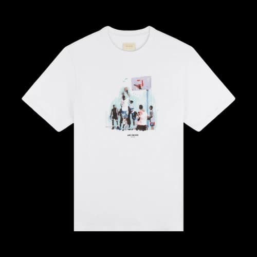 Aimé Leon Dore Mesaikos Hoops Tee 'Bright White'