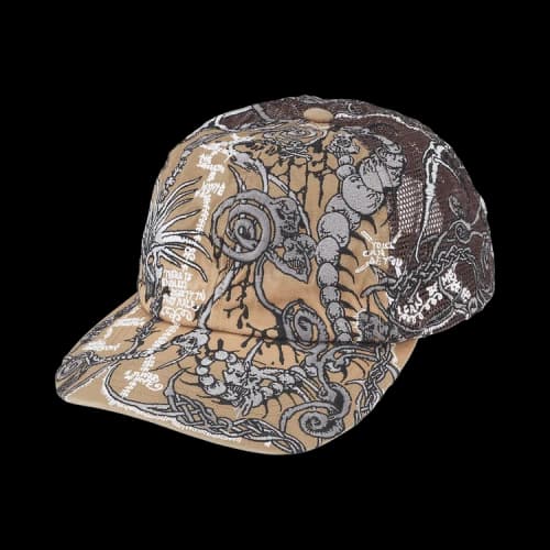 Supreme Wombat Embroidered Mesh Back 6-Panel 'Tan'