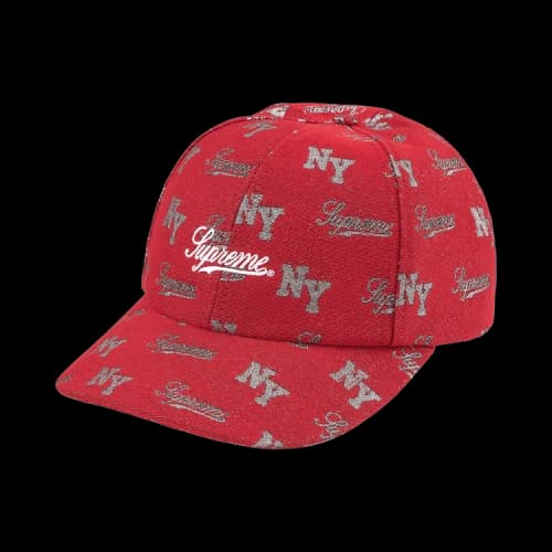 Supreme Monogram 6-Panel 'Red'