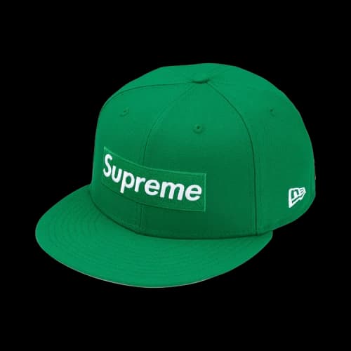 Supreme Rings Box Logo New Era 'Green'