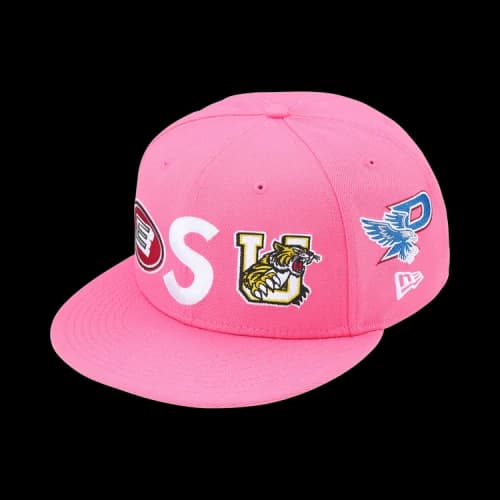 Supreme Mascots S Logo New Era 'Pink'