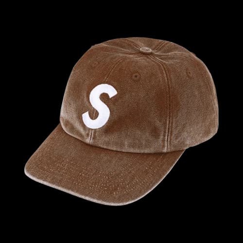 Supreme Pigment Coated S Logo 6-Panel 'Brown'