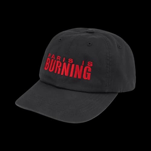 Supreme Paris Is Burning 6-Panel 'Black'