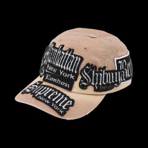 Supreme City Patches 6-Panel 'Tan'