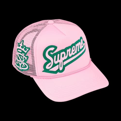 Supreme University Mesh Back 5-Panel 'Pink'