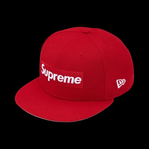 Supreme Ghostface Box Logo New Era 'Red'