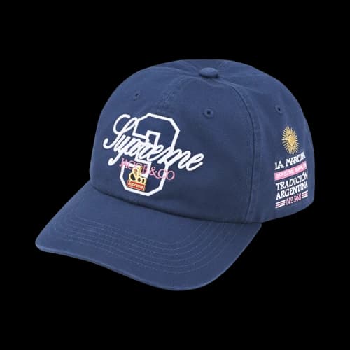 Supreme x La Martina x Jacob & Co 6-Panel 'Navy'