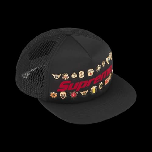 Supreme Pins Mesh Back 5-Panel 'Black'