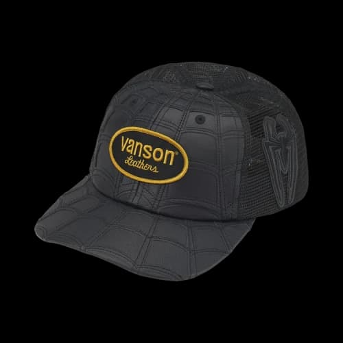 Supreme x Vanson Leathers Spider-Man Mesh Back 6-Panel 'Black'
