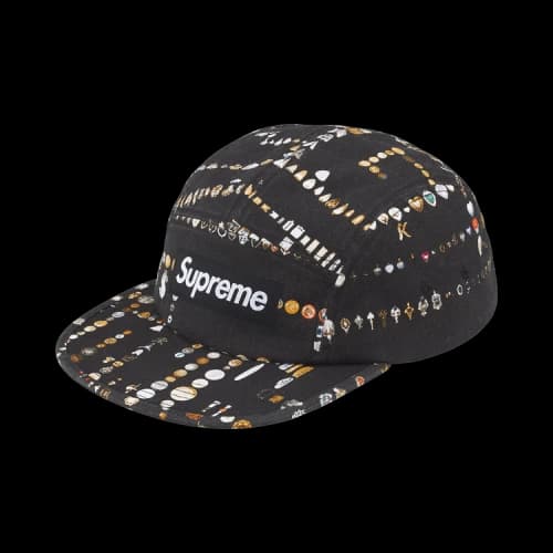 Supreme x Mike Kelley Camp Cap 'Black'