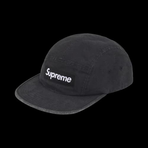 Supreme Canvas Camp Cap 'Black'