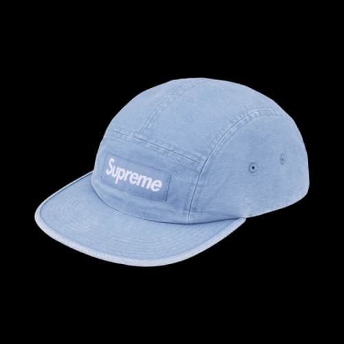Supreme Canvas Camp Cap 'Blue'