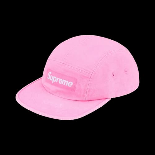 Supreme Canvas Camp Cap 'Pink'