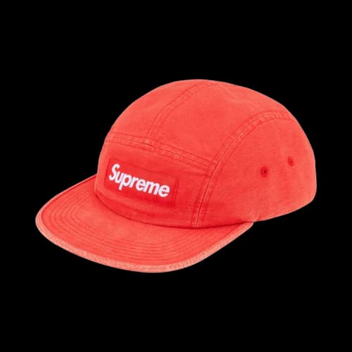Supreme Canvas Camp Cap 'Red'