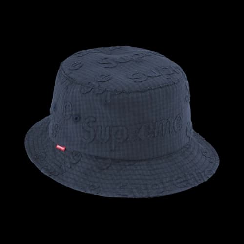 Supreme Monogram Gingham Crusher 'Navy'