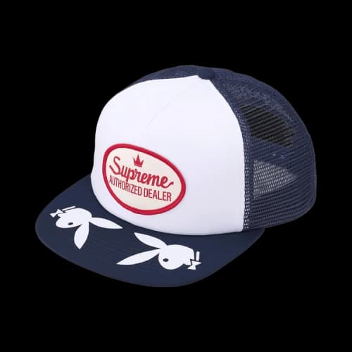 Supreme x Playboy Mesh Back 5-Panel 'Navy'