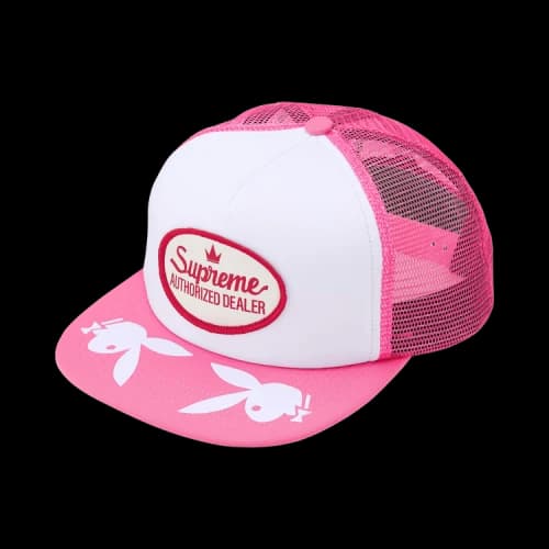 Supreme x Playboy Mesh Back 5-Panel 'Pink'